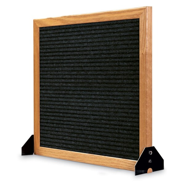 Indoor Enclosed Combo Board, 48"x36", Bronze Frame/Burgundy & Buff